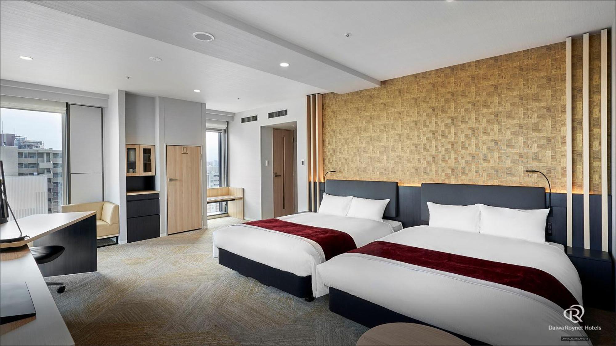 Daiwa Roynet Hotel Kanazawa Eki Nishiguchi Zimmer foto